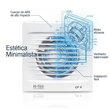 Extractor de Aire para Baño TST CP4 Modelo 542-4 de 4" Blanco en Plástico ABS